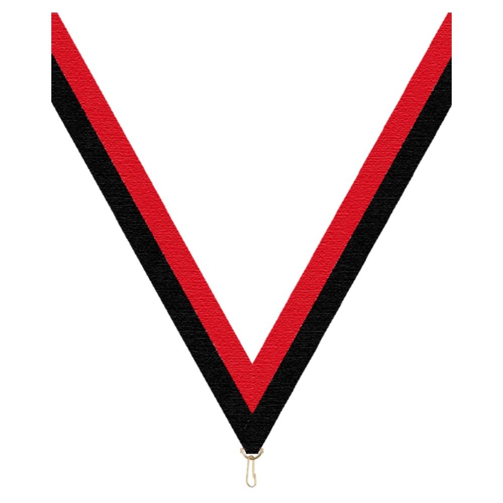 Band rot-schwarz 22 mm (22 mm)