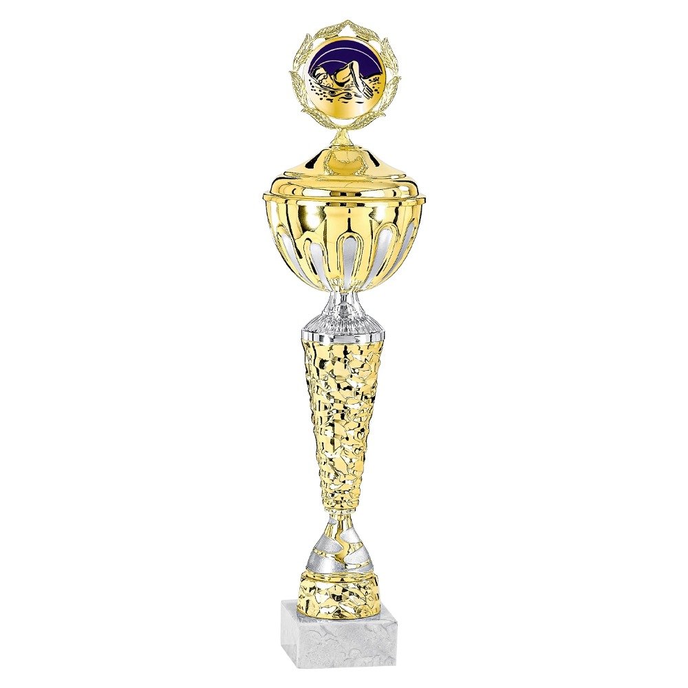 Pokal 2281W mit Deckel 33–48 cm in Gold
